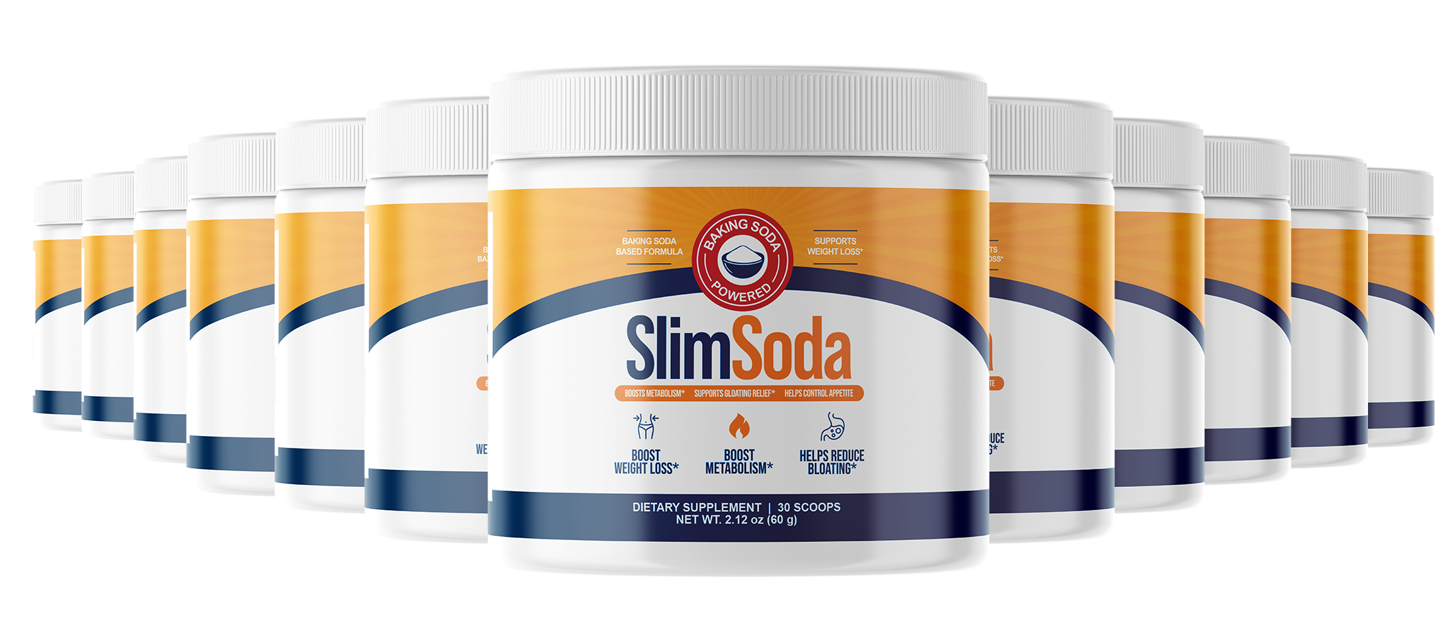 12-bottle SlimSoda annual supply