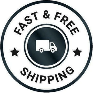 Fast and free shipping