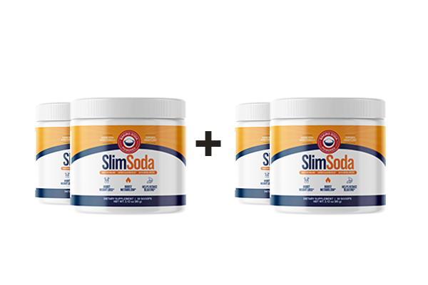 SlimSoda Powder DTC 2 + 2 Bottles